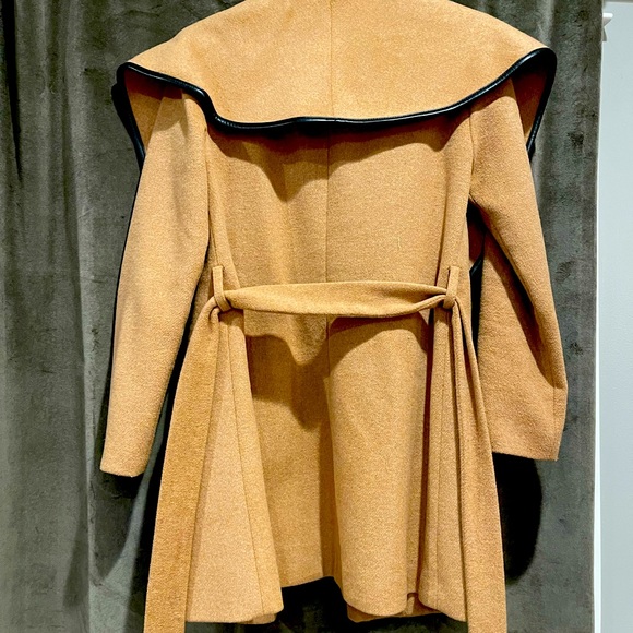 Forever 21 Wool and Leather Trimmed Coat - Picture 2 of 4